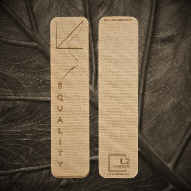 Segnalibro biodegradabile - EQUALITY