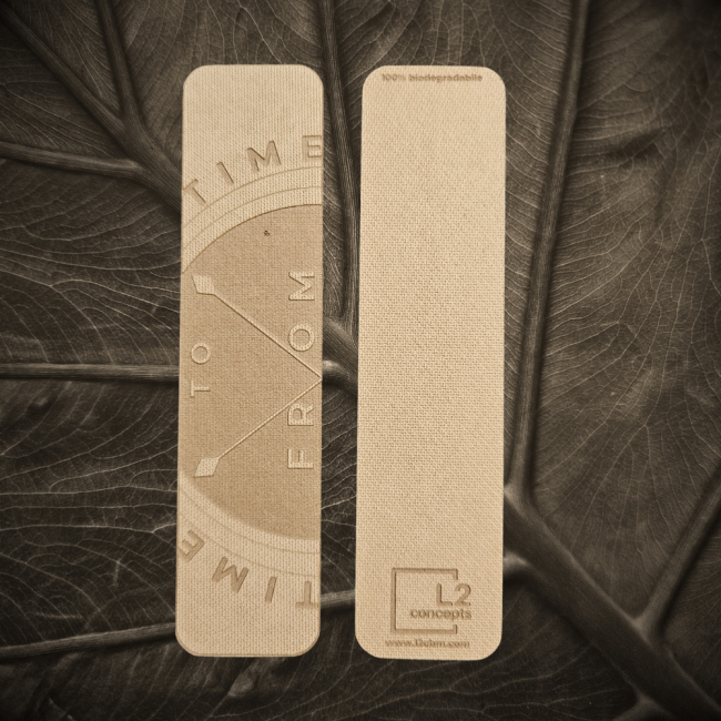 Segnalibro biodegradabile - FROM TIME TO TIME